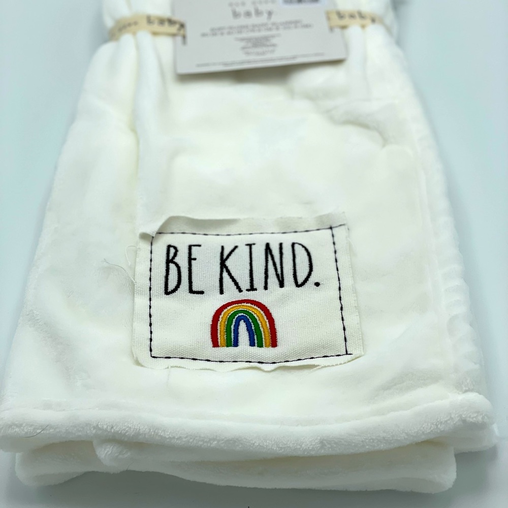 Rae Dunn baby blanket